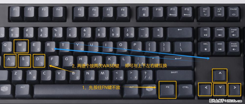 键盘，怎样把wasd键与上下左右方向键互换？ - 生活百科 - 潍坊生活社区 - 潍坊28生活网 wf.28life.net